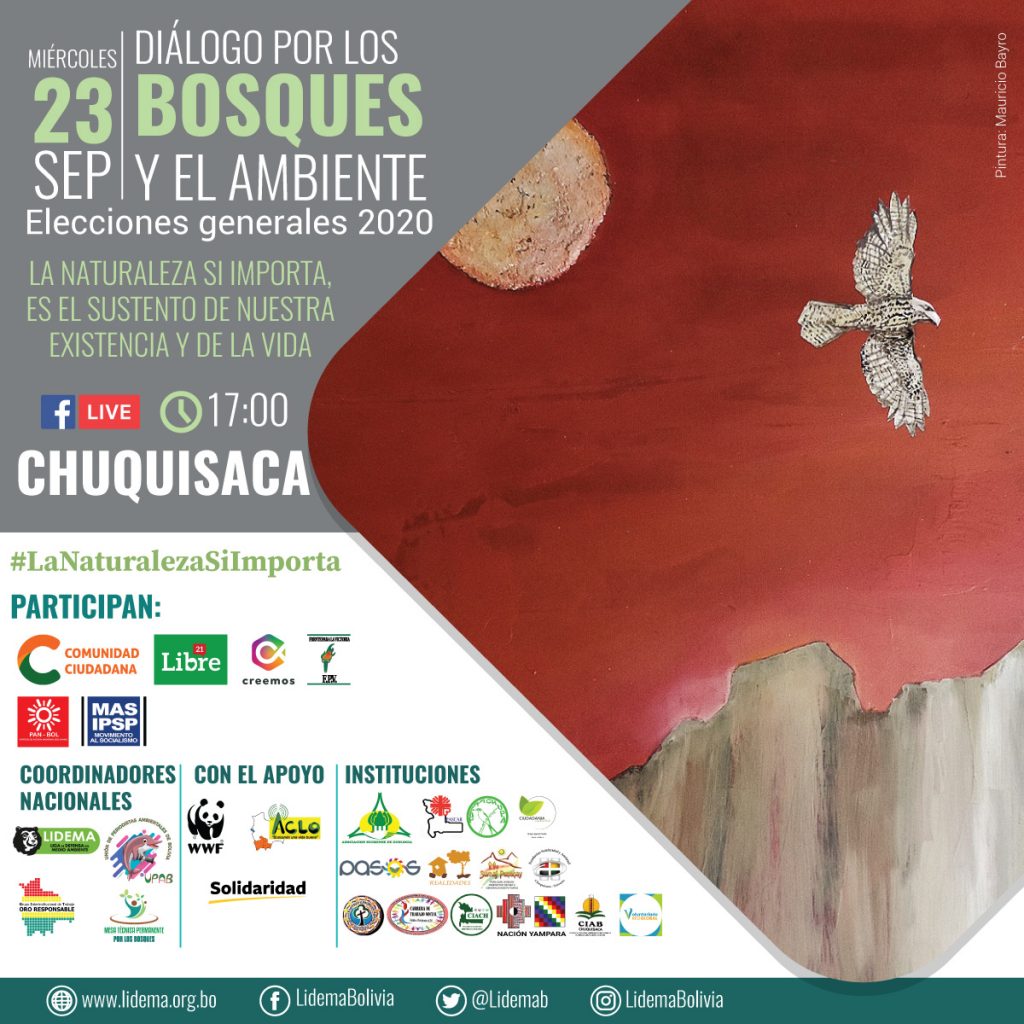 Chuquisaca: Diálogo por los bosques y el ambiente 