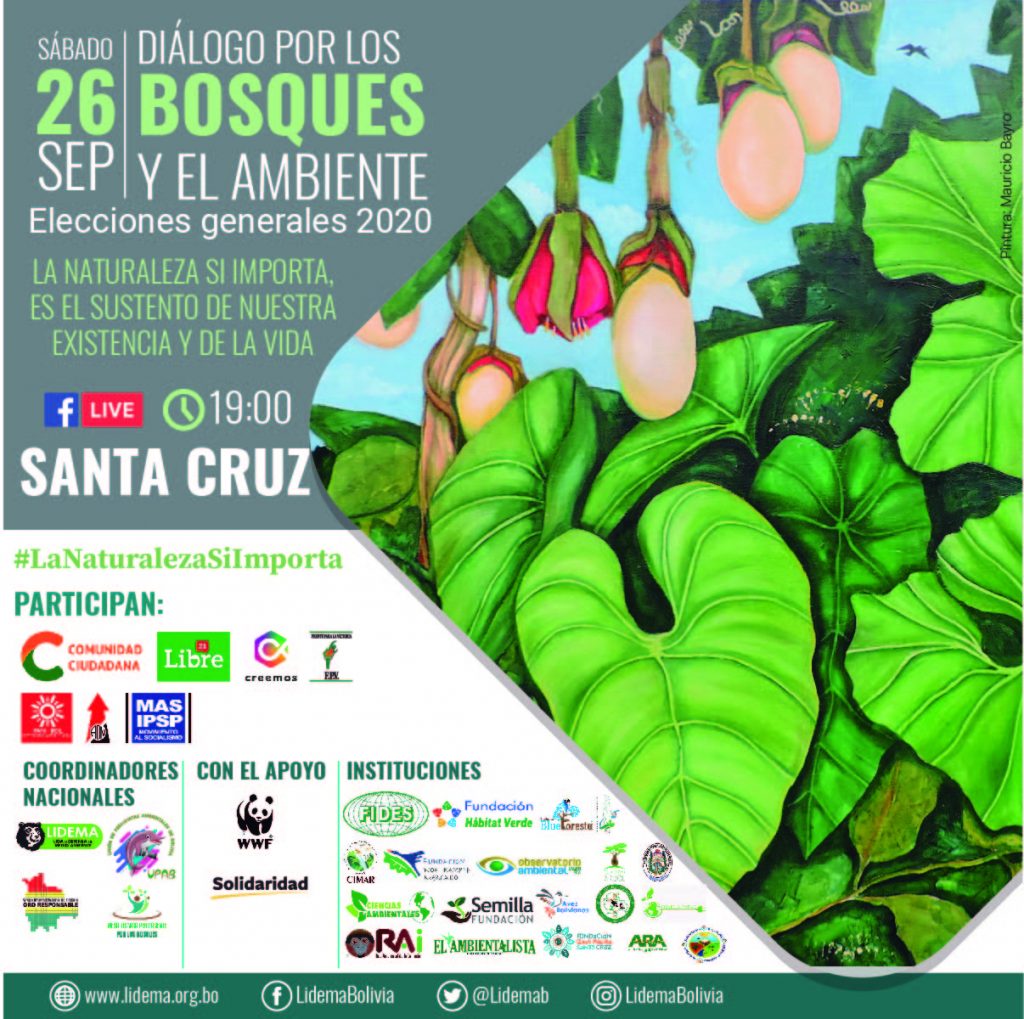 Santa Cruz: Diálogo por los bosques y el ambiente 