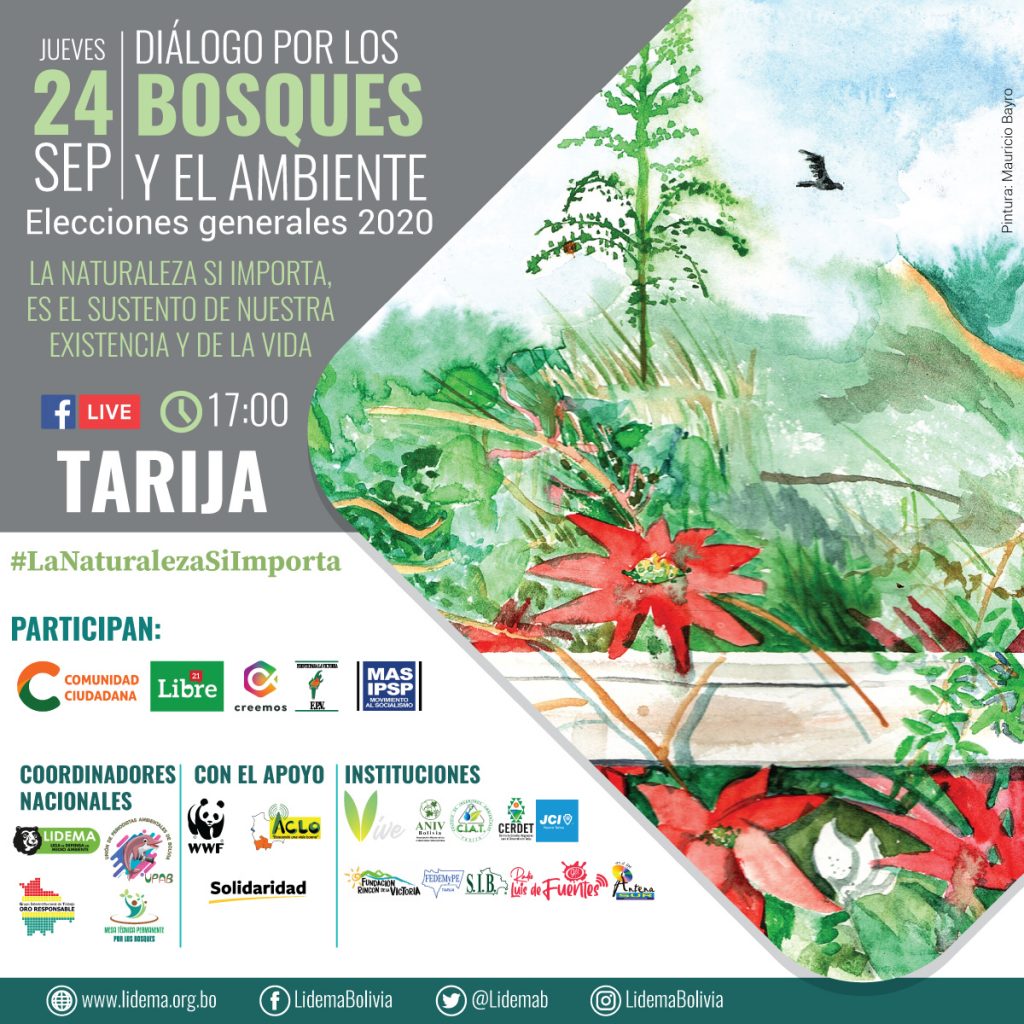 Tarija: Diálogo por los bosques y el ambiente 